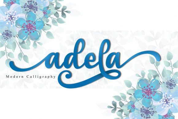 Adela: A Script Font for Real-World Design