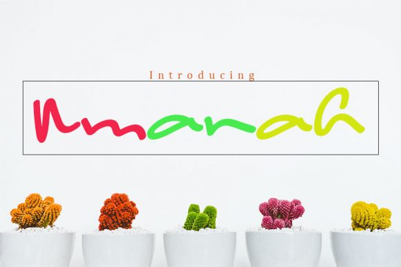 Amanah: A Stylish Script Font for Crafters