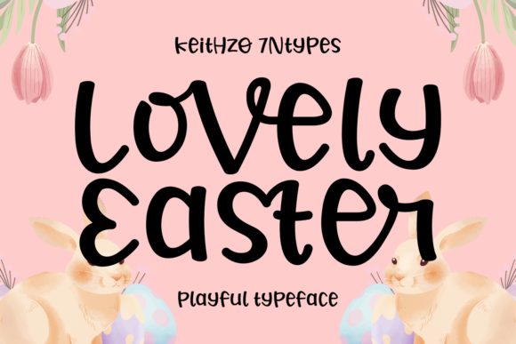 Beautiful Easter Font for Campaigns