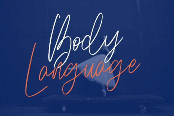 Body Language: A Stylish Script Font