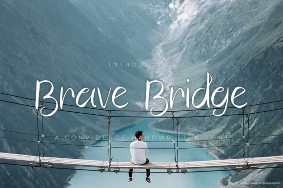 Brave Bridge: A Beautiful Handwritten Font