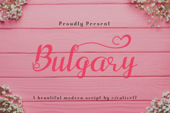 Bulgary Font: Elegant Script for Editorial Design