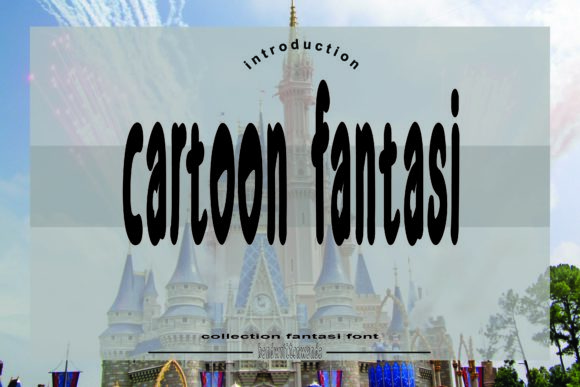Cartoon Fantasi: Bold Font for Creative Campaigns