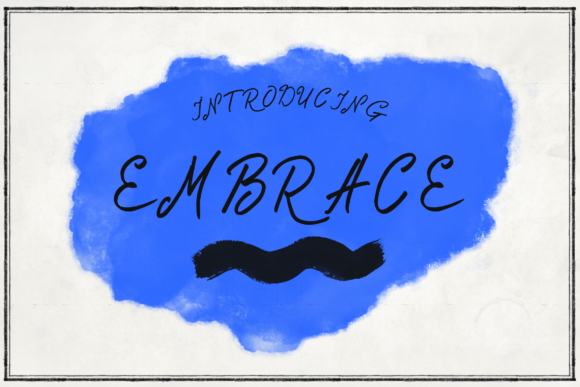 Embrace: A Beautiful Script Font