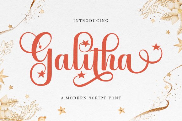 Galitha: A Script Font for Real Design Work