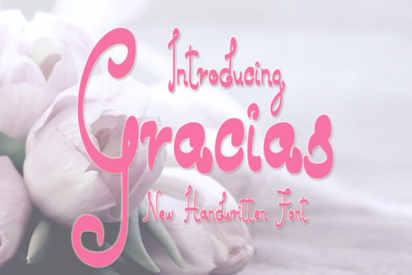 Gracias: A Handwritten Font for Elegant Design