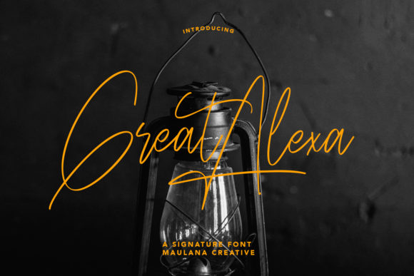 Great Alexa Font for Web Design