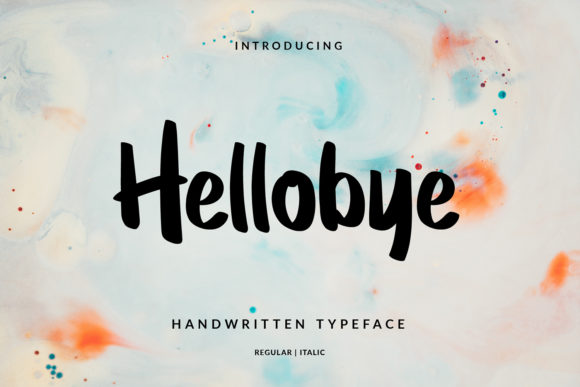 Hellobye Font: Whimsical Script for Business