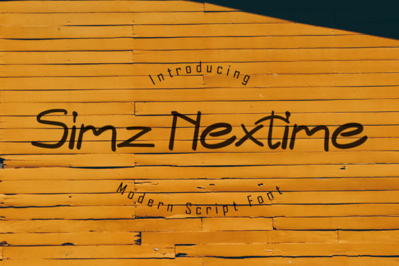 Simz Nextime: A Font for Business Brilliance