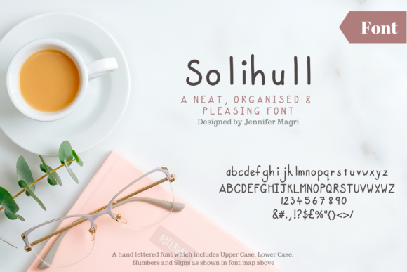 Solihull: A Handwritten Font for Thoughtful Design