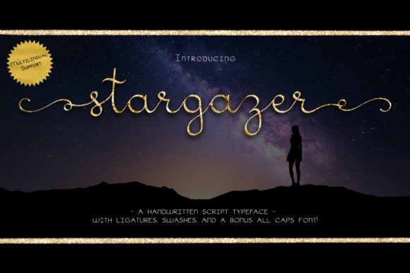 Stargazer: A Luxurious Script Font