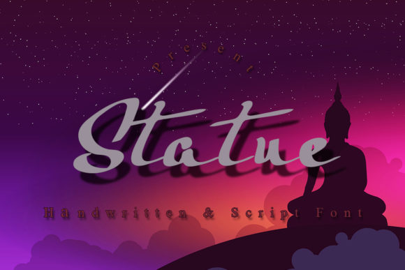 Statue Font: Whimsical Script for Creative Projects