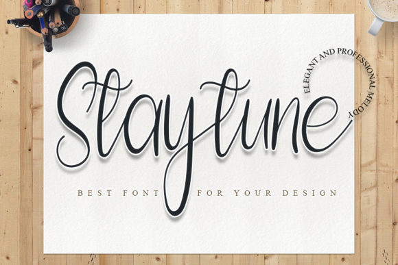 Staytune: Elegant Handwritten Font
