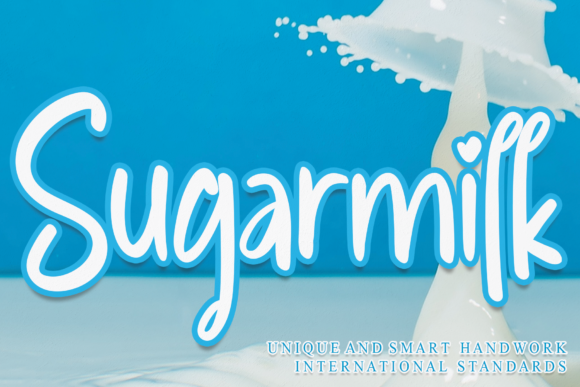 Sugarmilk Font: Sweet Script for Makers